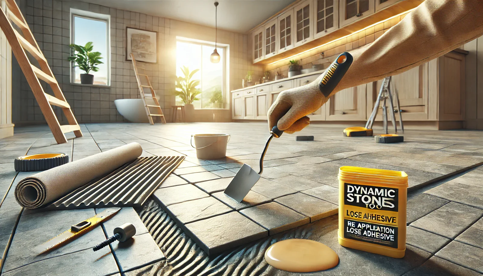 إصلاح وصيانة البلاط والحجر